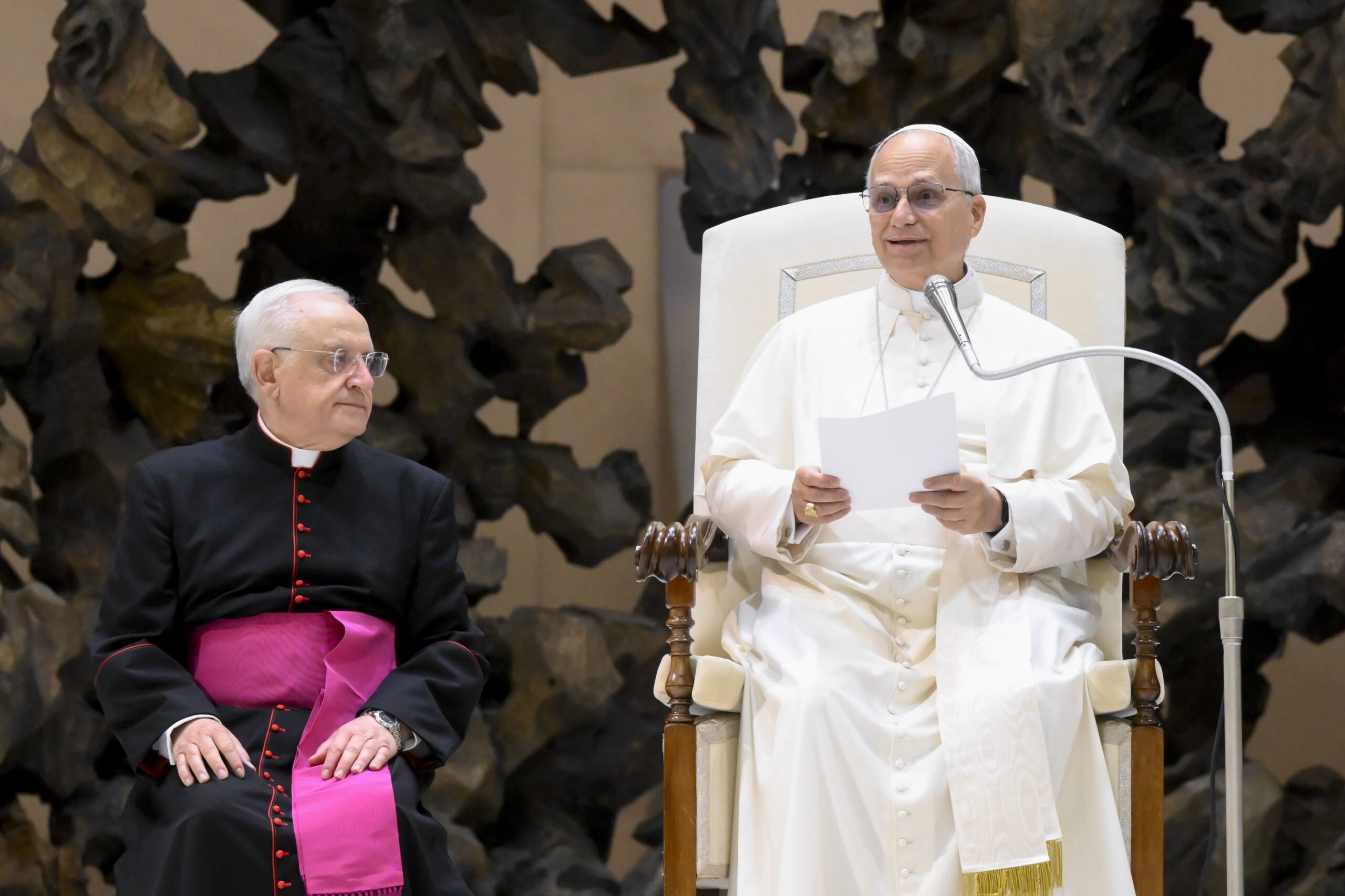 pope-leo-xiv-encourages-order-of-the-holy-sepulchre-in-its-mission-in-the-holy-land