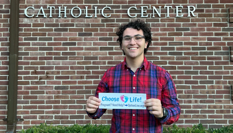 meet-the-college-student-sharing-bumper-stickers-to-save-unborn-lives