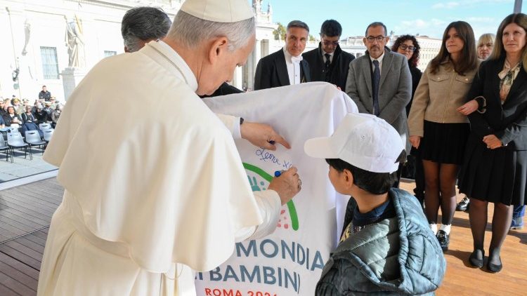 pope-leo-xiv-announces-second-world-children’s-day-in-2026