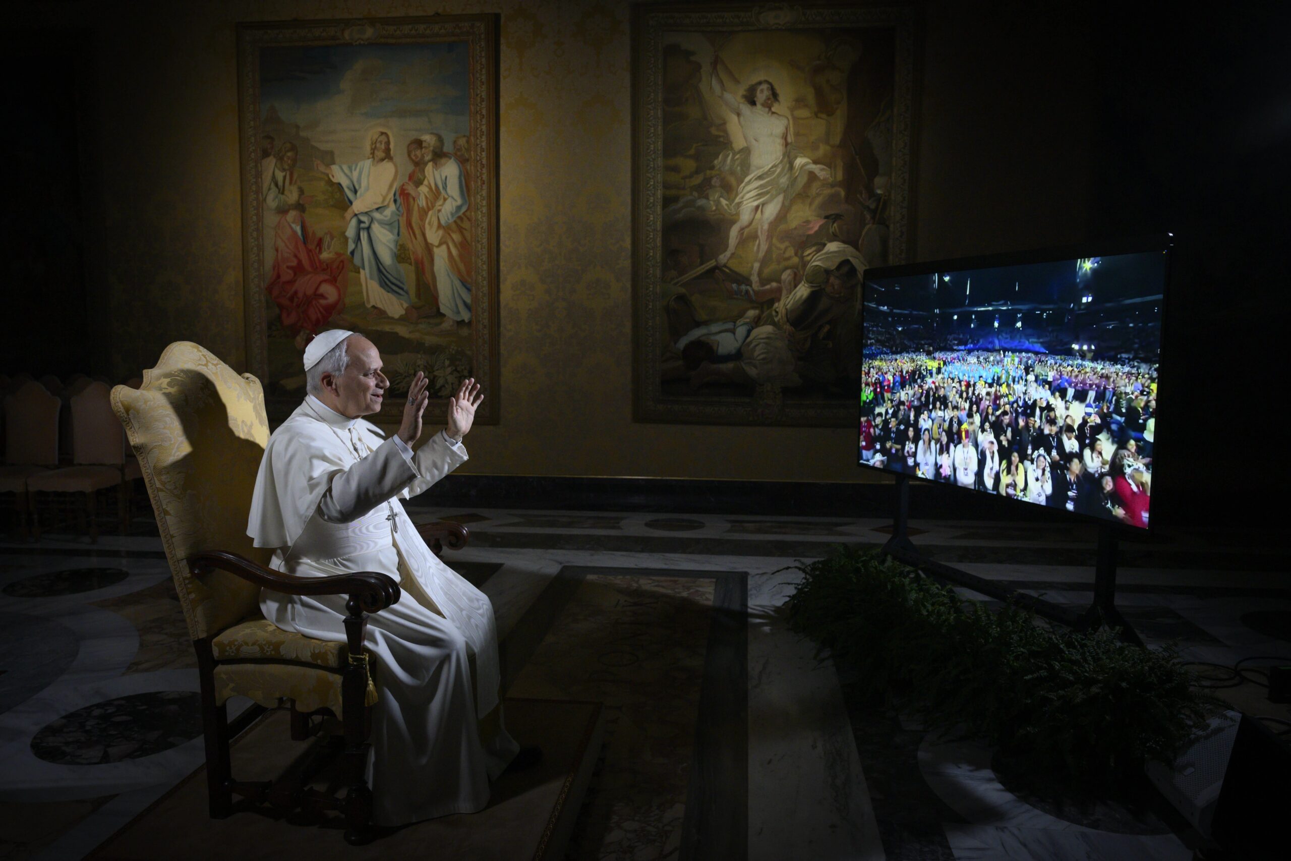 live-updates:-ncyc-2025-—-pope-leo-xiv’s-historic-first-digital-encounter-with-young-us.-catholics