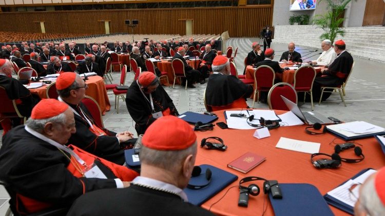 consistory:-cardinals-choose-synodality-and-mission-as-themes-for-reflection
