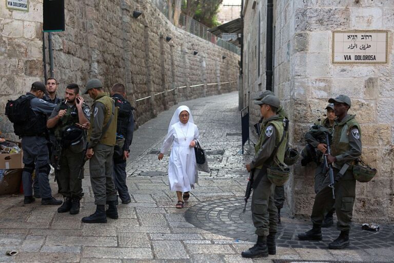 israel-arrests-man-suspected-of-assault-against-french-nun-in-jerusalem